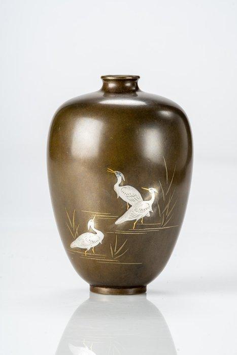Vase - Bronze, Un élégant vase Meiping en bronze, Antiquités & Art, Antiquités | Autres Antiquités