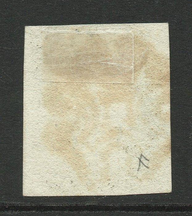 Groot-Brittannië - GB QV SG2 1840 1d Penny Black Plate 4 met, Timbres & Monnaies, Timbres | Europe | Royaume-Uni