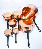 France - Ensemble de casseroles (7) - Cuivre, Antiquités & Art
