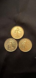 France. 5 Francs 1960/1963 Semeuse (lot de 3 monnaies en