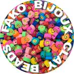 Fako Bijoux® - Klei Kralen Hartjes Smiley / Emoji -, Verzenden, Nieuw
