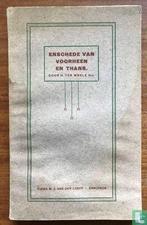 Weele, H. ter - Enschede van voorheen en thans - 1923, Boeken, Geschiedenis | Stad en Regio, Verzenden, Gelezen