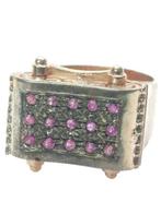 Zonder Minimumprijs - Ring - 14 karaat Zilver, Roségoud, Nieuw