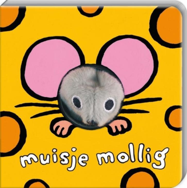 Gouden Vingerpopboekje Muisje Mollig 9789059646018, Livres, Livres pour enfants | 0 an et plus, Envoi