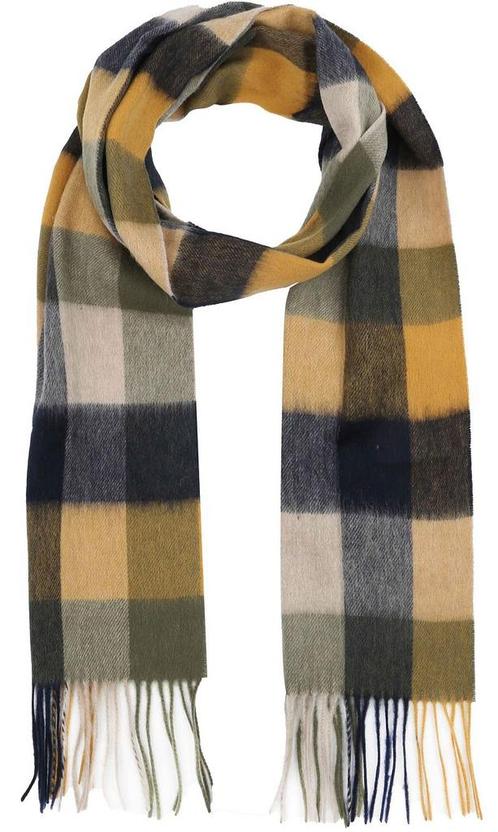 Barbour Sjaal Tattersall Geel maat  Heren, Kleding | Heren, Mutsen, Sjaals en Handschoenen, Nieuw, Verzenden