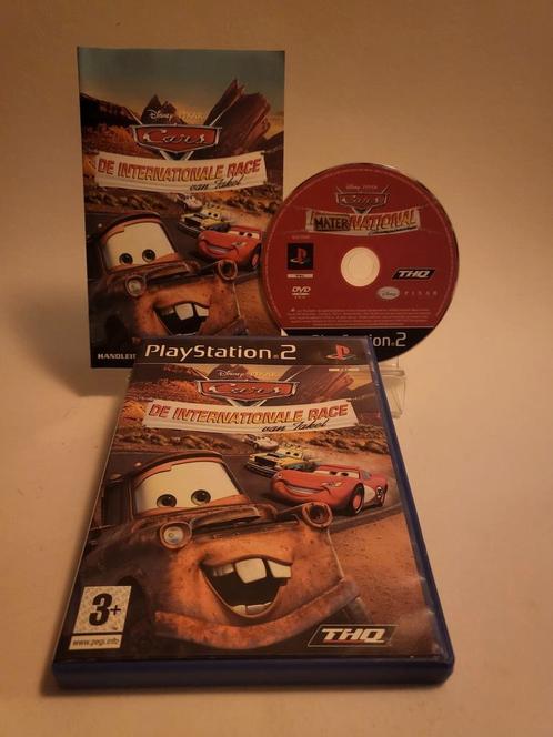 Disney Pixar Cars de Internationale Race van Takel PS2, Games en Spelcomputers, Games | Sony PlayStation 2, Zo goed als nieuw