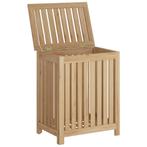 Wasmand Teakhout 50x35x60cm | Retour Deal | -40%, Huis en Inrichting, Verzenden, Nieuw