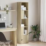 vidaXL Boekenkast 40x36x189 cm bewerkt hout sonoma, Verzenden, Nieuw