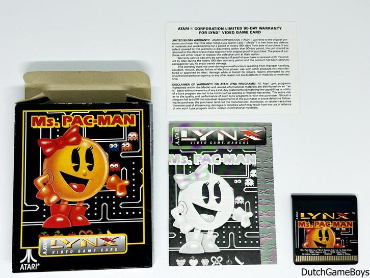 Atari Lynx - Ms. Pac-Man, Consoles de jeu & Jeux vidéo, Consoles de jeu | Atari, Envoi