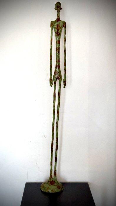 Abdoulaye Derme - sculptuur, “L’Homme silencieux” - 83 cm -, Antiek en Kunst, Curiosa en Brocante