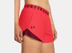 Under Armour Play Up Shorts 3.0-Red - Maat SM, Vêtements | Femmes, Culottes & Pantalons, Ophalen of Verzenden