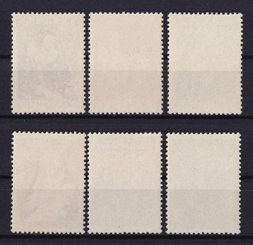 België 1949 - Jordaens & Van der Weyden - de 6 zegels - beschikbaar voor biedingen