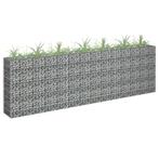 vidaXL Gabion plantenbak verhoogd 270x30x90 cm, Tuin en Terras, Bloempotten, Verzenden, Nieuw