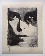 Shepard Fairey (OBEY) (1970) - A Cracked Icon Letterpress
