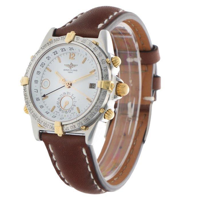 Breitling - Duograph - B15507 - Heren - 1993, Handtassen en Accessoires, Horloges | Heren