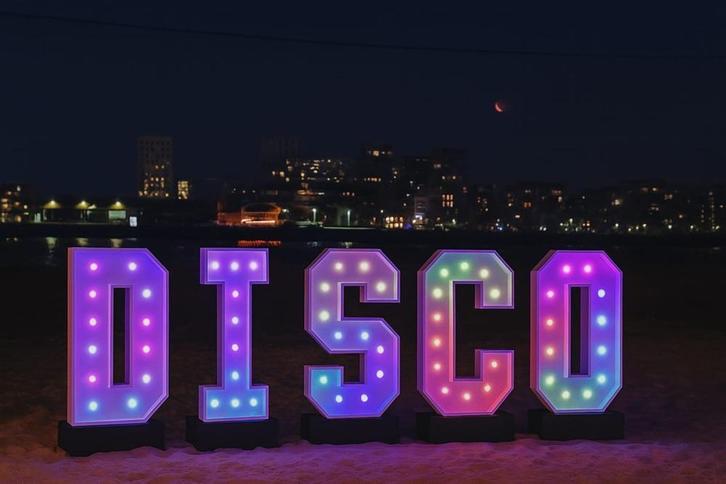 XXL grootste lichtletters in België te huur /verhuur 150cm, Hobby en Vrije tijd, Feestartikelen | Verhuur, Zo goed als nieuw