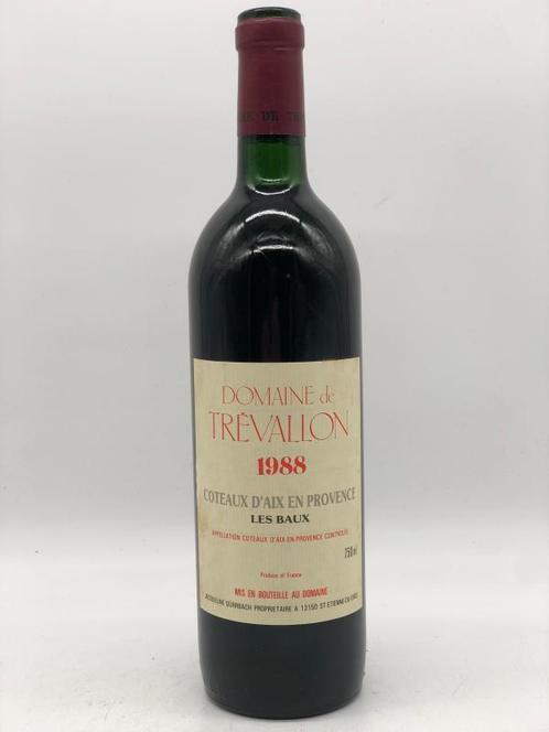 1 x 75cl Domaine de Trévallon 1988 (Provence, rood) (rood), Verzamelen, Wijnen, Frankrijk, Rode wijn, Nieuw, Ophalen of Verzenden