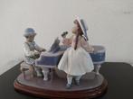Lladró - Figure - Jazz Duo #5930 - Porcelaine, Antiek en Kunst