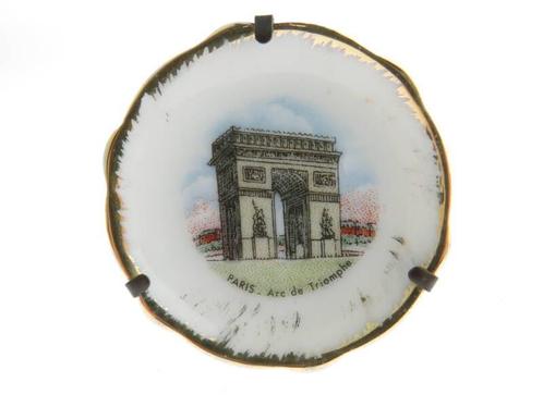 Miniatuur bordje Limoges - Parijs, Collections, Jouets miniatures, Envoi