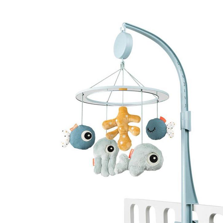 Done by Deer Musical spiegel mobiel Sea friends Blue, Kinderen en Baby's, Kinderkamer | Complete kinderkamers, Nieuw, Verzenden