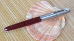Parker - 51 MKII Blood Red with Lustraloy cap CT, 14K gold, Verzamelen, Nieuw