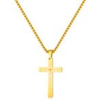 Fako Bijoux - Cubaans Kruis Voor Mannen Medium - Ketting Met, Verzenden, Nieuw