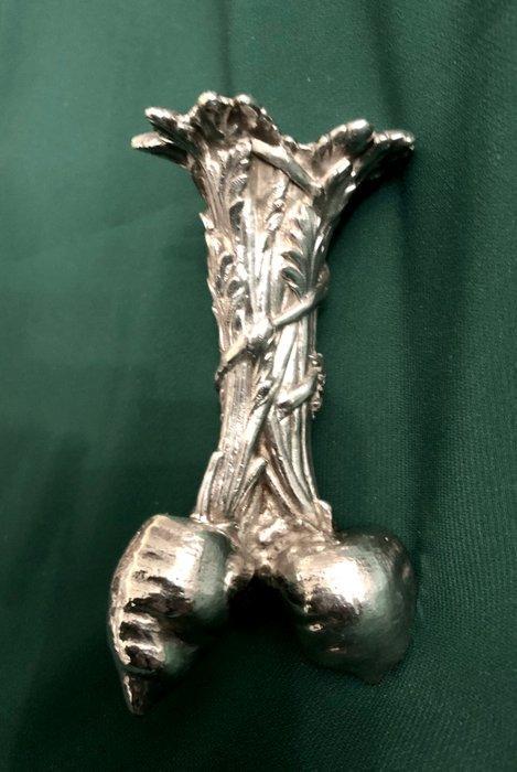 Christofle - Vaas - Christofle, Parijs. « De Wortelenvaas », Antiek en Kunst, Antiek | Meubels | Tafels