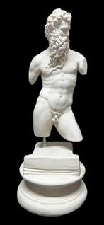 sculptuur, Torso di Poseidone - 58 cm - marmeren stof