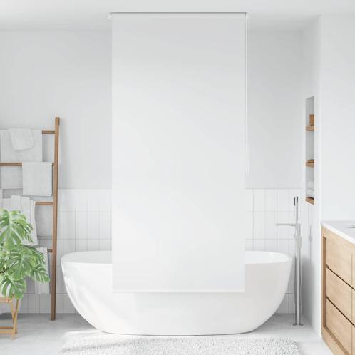 vidaXL Rolgordijn voor douche 120x240 cm wit, Huis en Inrichting, Badkamer | Badtextiel en Accessoires, Nieuw, Verzenden