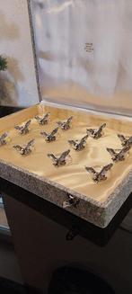 Servetring (12) - Arenden - zilveren metaal, Antiek en Kunst