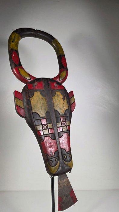 Houten masker Douala - Kameroen (Zonder minimumprijs), Antiek en Kunst, Kunst | Niet-Westerse kunst