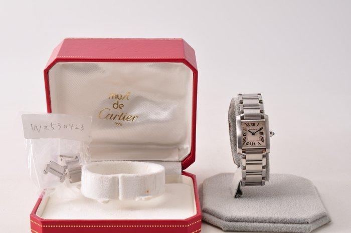 Cartier - Tank Française - Zonder Minimumprijs - 2384 -, Handtassen en Accessoires, Horloges | Heren