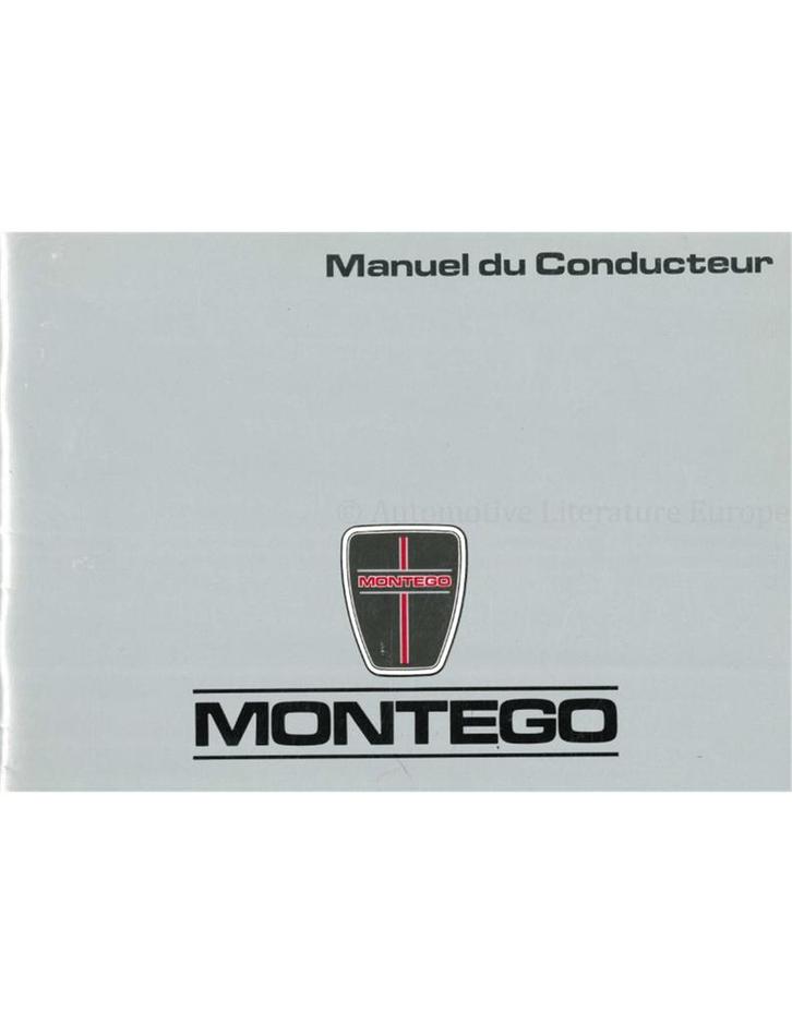 1989 AUSTIN MONTEGO INSTRUCTIEBOEKJE FRANS, Auto diversen, Handleidingen en Instructieboekjes