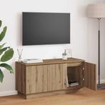 vidaXL TV-kast met LED artisanaal eikenkleurig 100 x 38 x 49, Verzenden, Nieuw