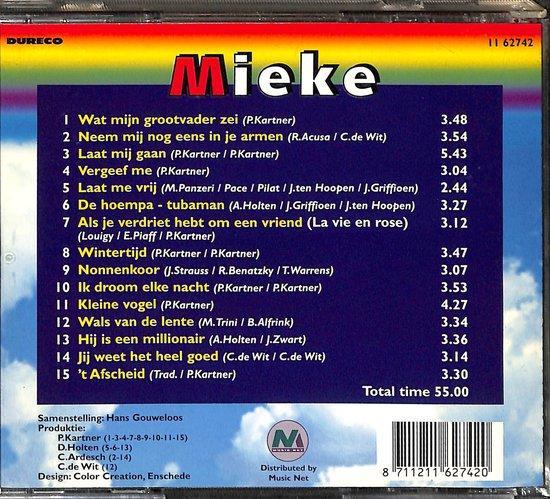 Mieke Vol.3 8711211627420, Cd's en Dvd's, Cd's | Overige Cd's, Verzenden