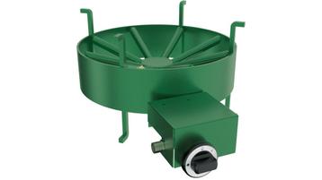 gas wokbrander rond 15kw, Ophalen of Verzenden
