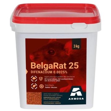 Raticide, souricier, céréales clac belgarat 25 - à beschikbaar voor biedingen