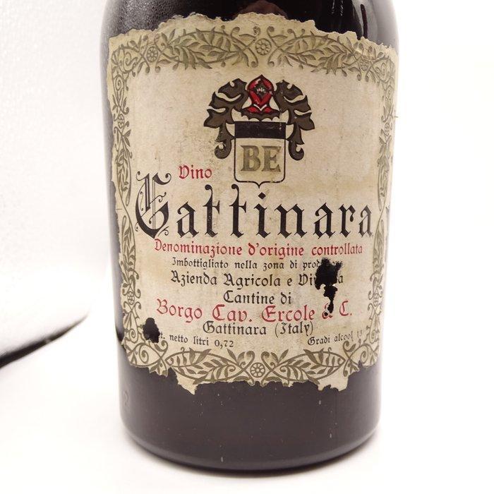 2x 1967 Borgo & 1971, 1985, 1987 Travaglini Gattinara -, Verzamelen, Wijnen