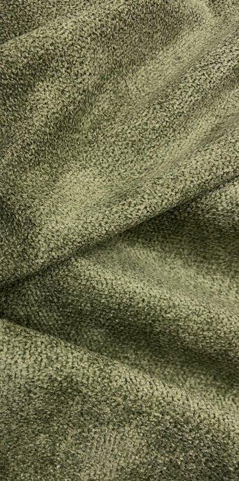 Zachte stof in saliegroen / olijfgroen, gemaakt in Italië -, Antiquités & Art, Tapis & Textile