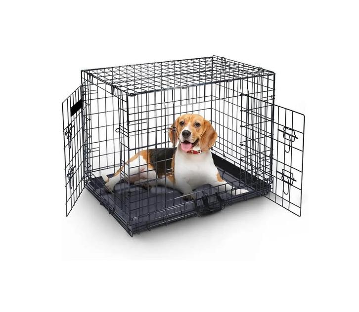 MaxxPet Hondenbench opvouwbaar 92x58x64cm (Hondenbenches), Dieren en Toebehoren, Hondenbenches, Nieuw, Ophalen of Verzenden