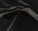 Spectaculair zachtste zwarte bont. - Meubelstof - 300 cm -