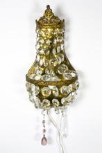 Wandkandelaar (2) - Metaal, Glas