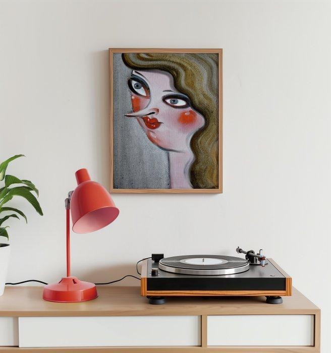 yana medow - Millie, Antiquités & Art, Art | Peinture | Moderne