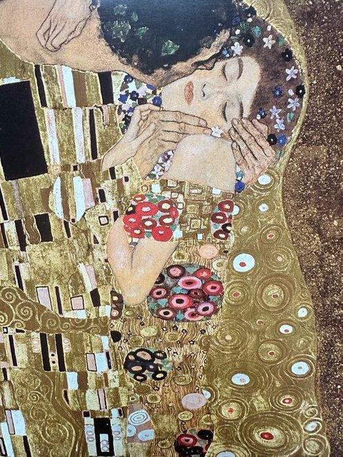 Gustav Klimt (1862-1918) - Le baiser, Antiek en Kunst, Antiek | Overige Antiek