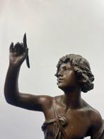 Emile Bruchon (1806-1895) - Beeld, Poesie - 41 cm -