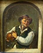 Seguidor de David Teniers (XIX) - Retrato de borracho