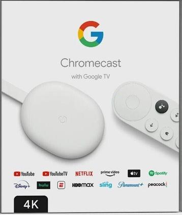 Google Chromecast met Google TV (4K) in Doos beschikbaar voor biedingen