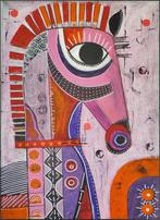 Wigulins Art (1971) - Be The Pink Pony - original Artwork