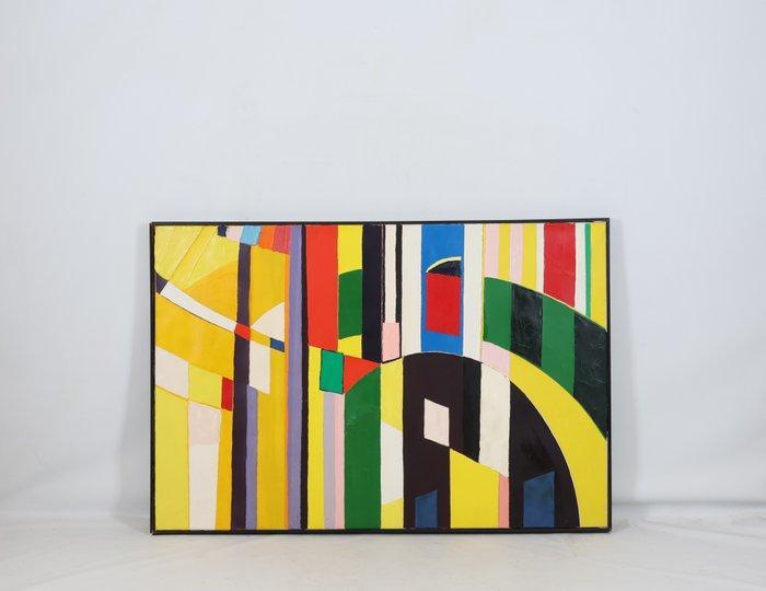 Willem Adams (1937-2022) - Zomer III, Antiek en Kunst, Kunst | Schilderijen | Modern