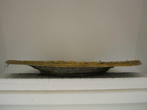 Plaque - Verguld messing, Antiek en Kunst, Antiek | Overige Antiek